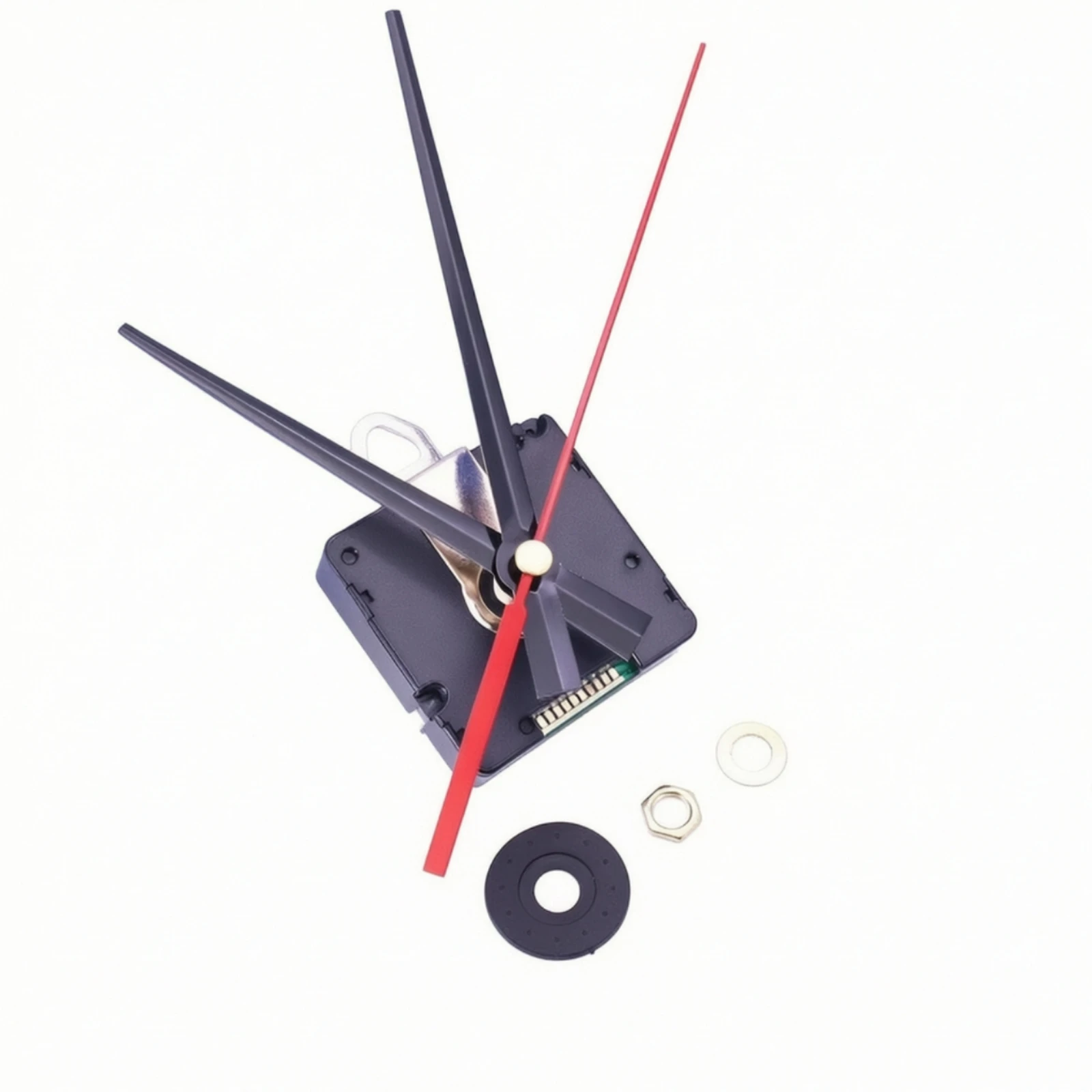 Radio Controlled Clock Movement | Automatic Time Correction, Metal Hanging Hook, crystal Clock Movement with Hands