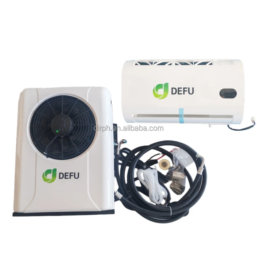 

Universal Vehicle Electric Automatic 12v air Conditioning 24v Car air Conditioner System for Truck Cabin
