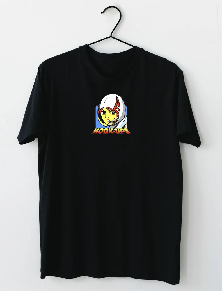 Hook Ups Skateboard Jun The Swan Gatchaman Anime Superhero T-Shirt S-4XL