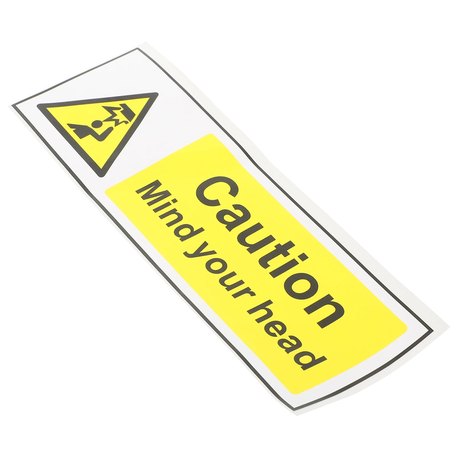 

Low Ceiling Sign Warning Decal Self Adhesive Watch Your Head Sticker For Wall Door Garage Low Overhead Clearance Alert Safety