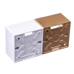 Wall Surface Mounted Installation Box 86 Type Universal Electrical Switch Socket Wire Junction Connecting Box