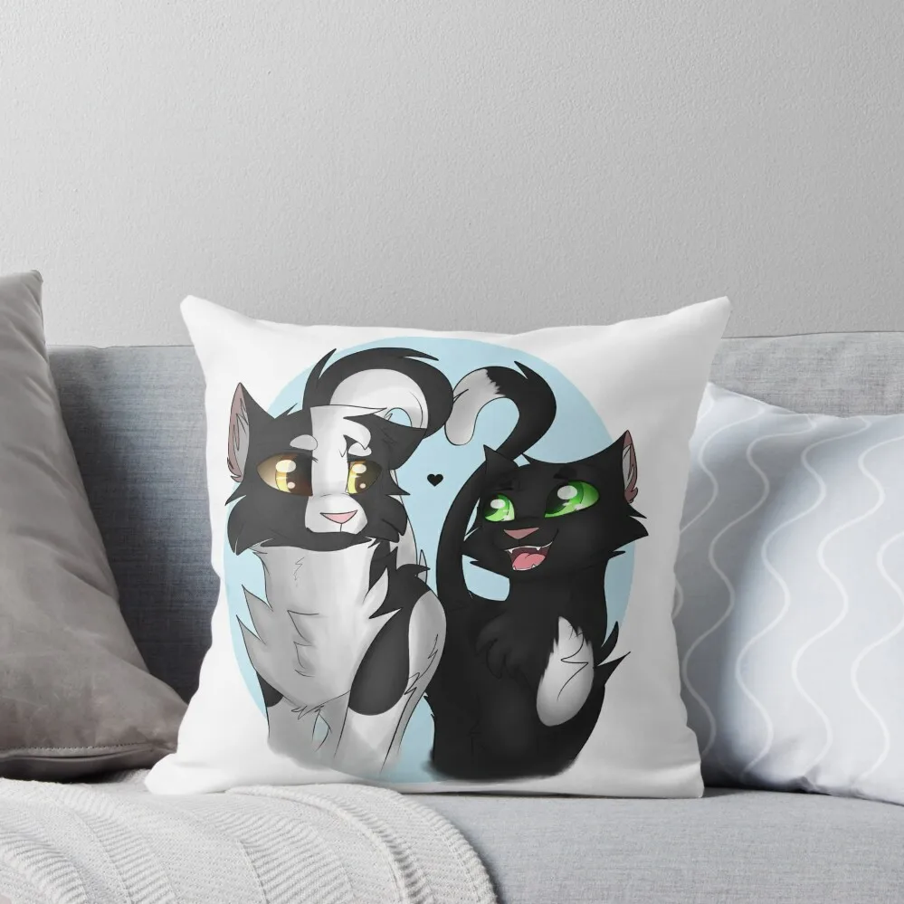 

Ravenpaw & Barley Throw Pillow Pillow Cases Decorative Sitting Cushion