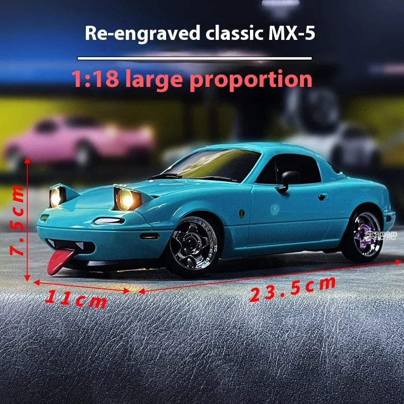 2024 New LD1804 Mazda Mx5 Premium Version Rc Drift Car Rc Cars With A Gyroscope Rear-Wheel Drive Toy Car Birthday Toys For Kid