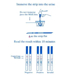 LH ovulation test strips, domestic urine testing, more than 99% accuracy, strips kit, pregnancy test, first response, 50pcs 8 Main Sales Pregnancy Test - №2