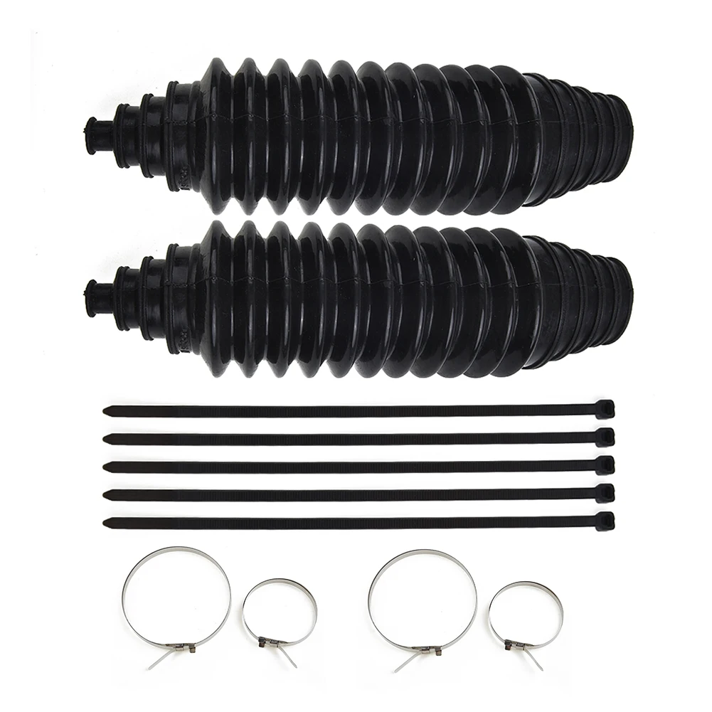 

Accessories Durable New Parts Gaiter Pinion Boot Universal +Clamps 23x6cm Ilicone Kit Set Steering +Cable Ties