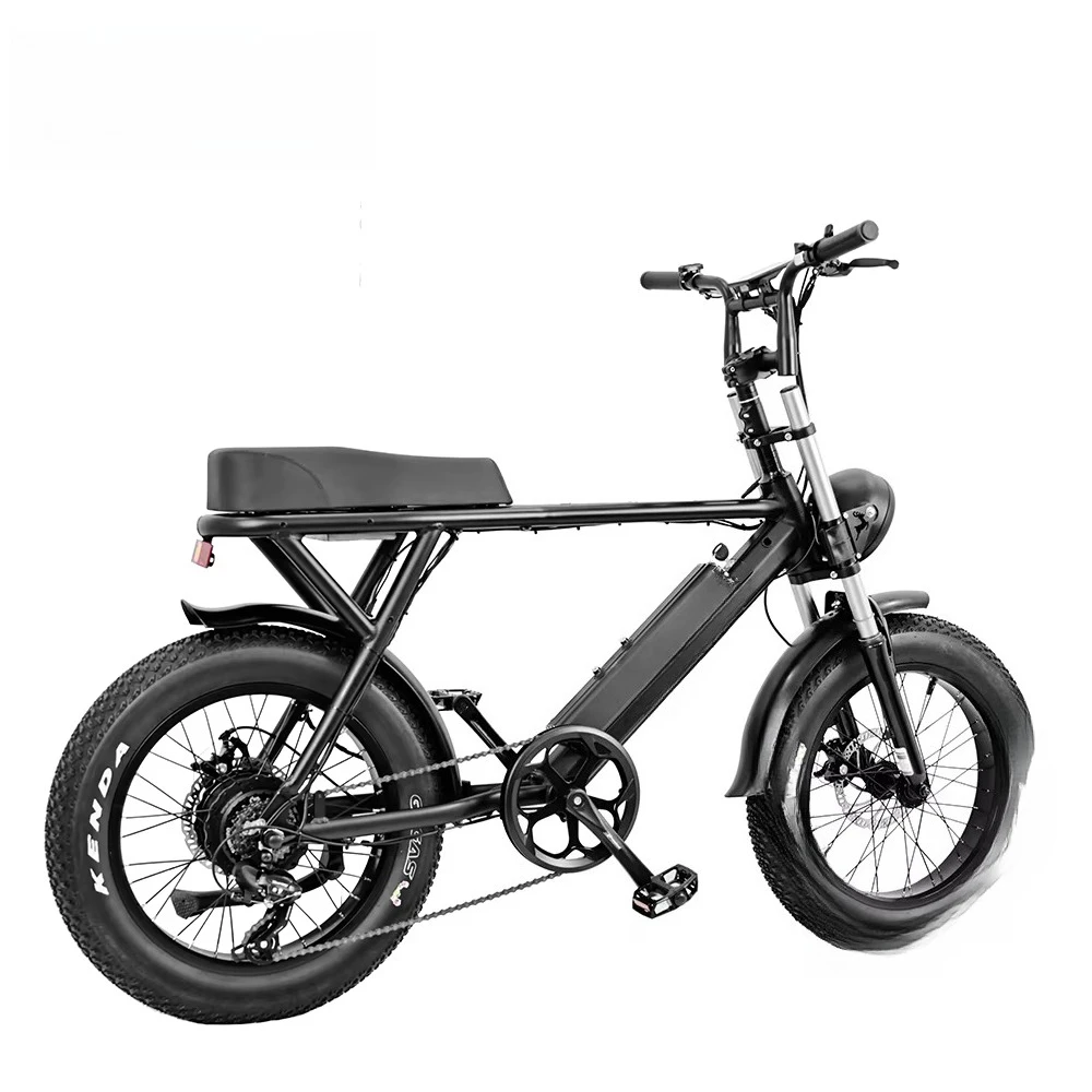 

Hot Selling Super Power 73 High Power Retro Fat Tire Electric Bicycles Stealth Bomber Electric Bike Electr Dirt Bike