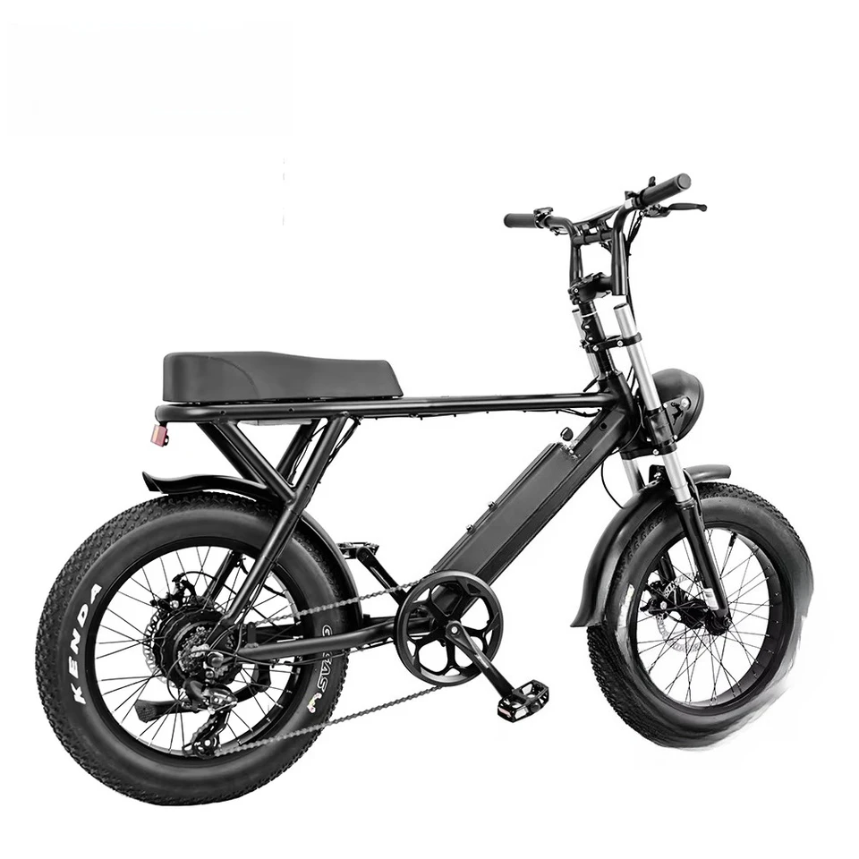 Hot Selling Super Power 73 High Power Retro Fat Tire Electric Bicycles Stealth Bomber Electric Bike Electr Dirt Bike