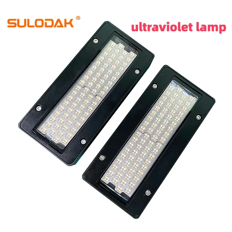 120*30 MM Ultraviolet Curing Light 395nm Water Cooling Uv Curing Lamp for UV Printer Konica 1024i Epson I3200 5th 7th Gen