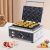 Sweetmile-ステンレス製ドーナツメイキングマシン、12グリッド、焦げ付き防止型、1-5分タイマー、50-300 ℃ 温度制御 3