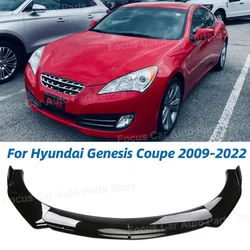 For Hyundai Genesis Coupe 2009-2022 Car Front Body Bumper Spolier Lip Chin Diffuser Splitter Air Dam Kit Protector Guard