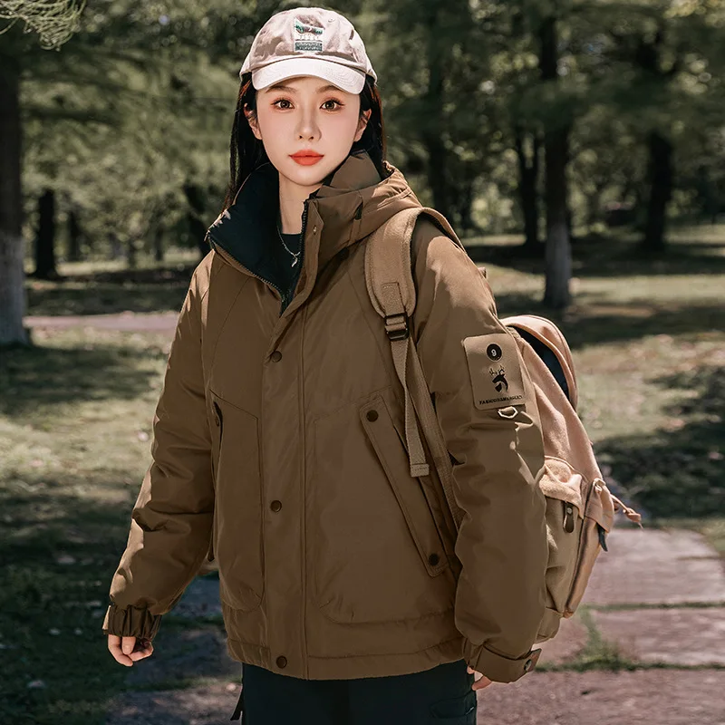 New Cotton Jacket, Assault Suit, Outdoor Loose Casual Women's Jacket