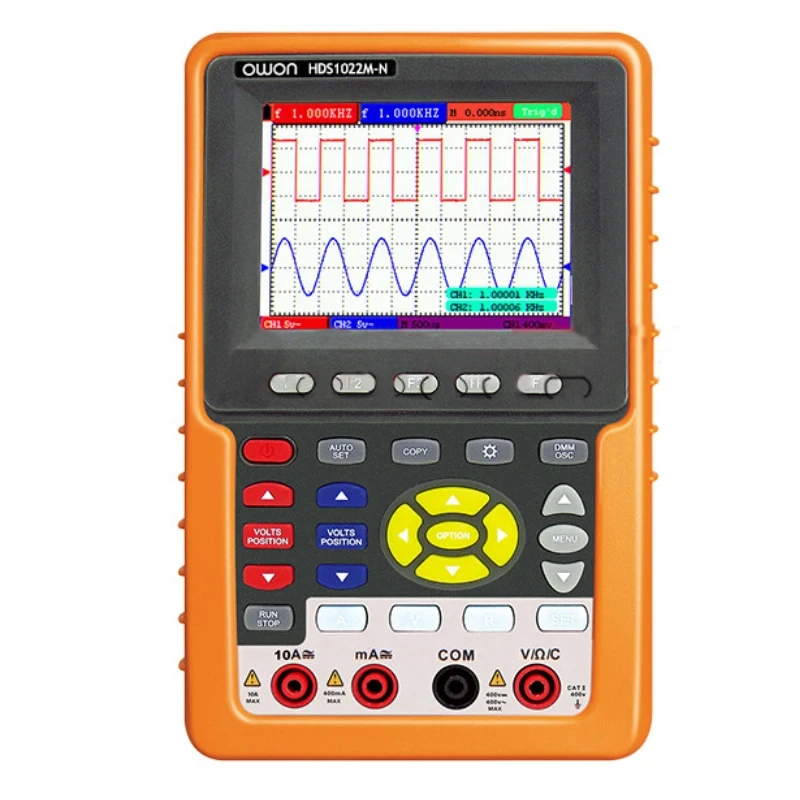 Owon Dual Channels 20Mhz/100Mhz/200Mhz  Digital Oscilloscope 2-Channel 20/60/100/200MHz DSO+Multimeter Oscilloscope