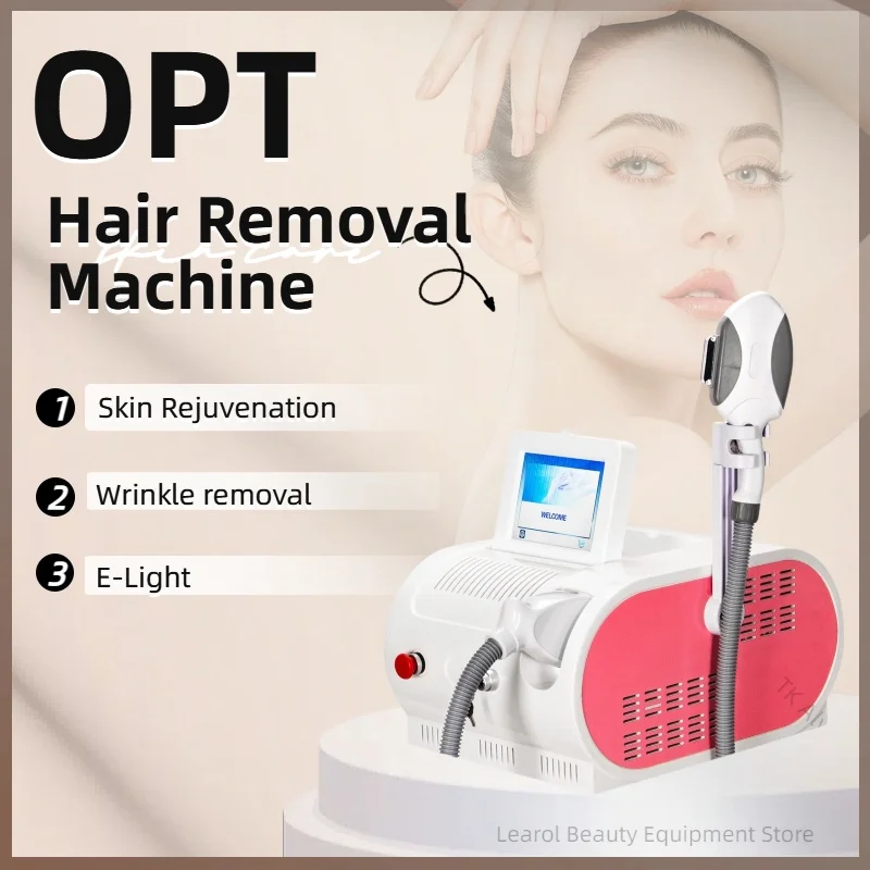 

IPL OPT E-Light Laser Hair Removal Machine Technology Permanent Painless Device Depilation