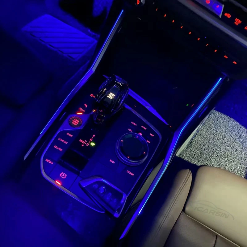 زخرفة ضوء وحدة التحكم المركزية للإضاءة المحيطة لملحقات ترقية الإضاءة الداخلية من سلسلة 3/4 #6