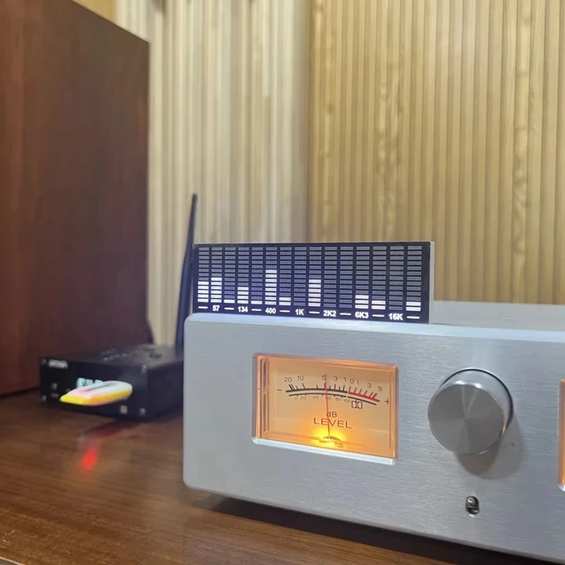 LED Sound-Controlled Music Spectrum Display Pickup Ambient Light Atmospheric Rhythm Light Module-A12I