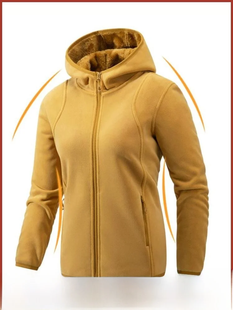 

Зимнее пальто для пар на открытом воздухе с капюшоном и подкладкой Fce, длинное пальто-све для мужчин и женщин