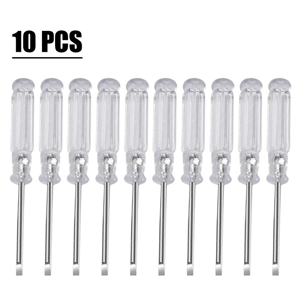 

10pcs 3.74Inch Small Screwdriver Slotted Cross Screwdrivers Multifunctional Nutdrivers For Toys Repair Hand Tools