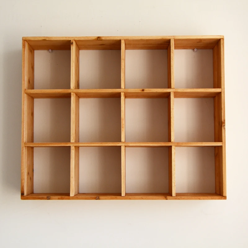 رف من الخشب الصلب المثبت على الحائط لديكور الغرفة، رف منظم لأكواب الشاي والقهوة، رف عرض عائم، أرفف تخزين المطبخ