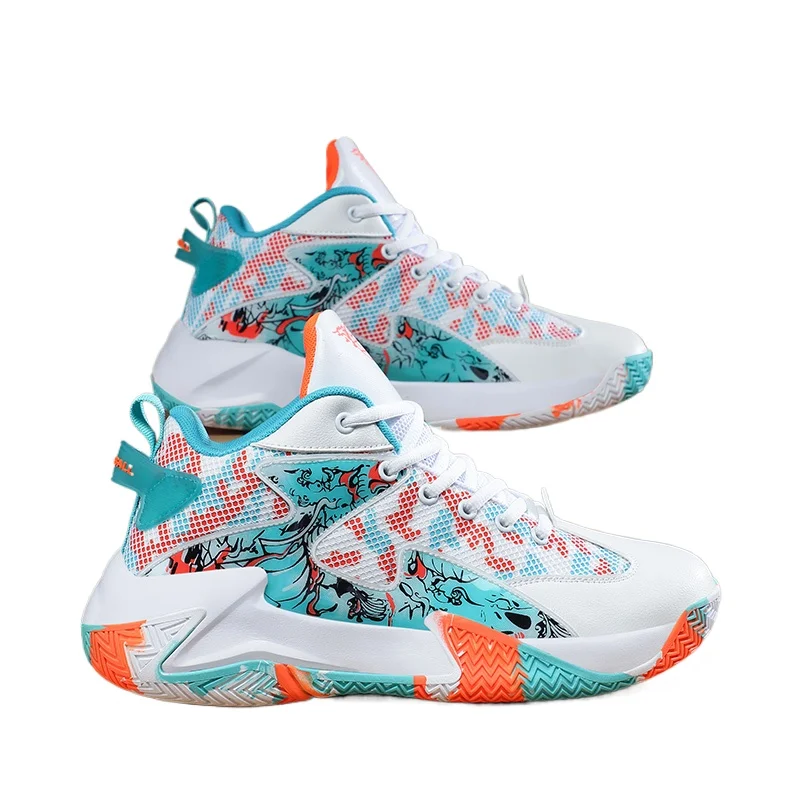 Zapatillas deportivas de baloncesto con cojín de aire ligero y transpirable, gran capacidad de salto para hombres, zapatillas deportivas informales para hombres yeezy