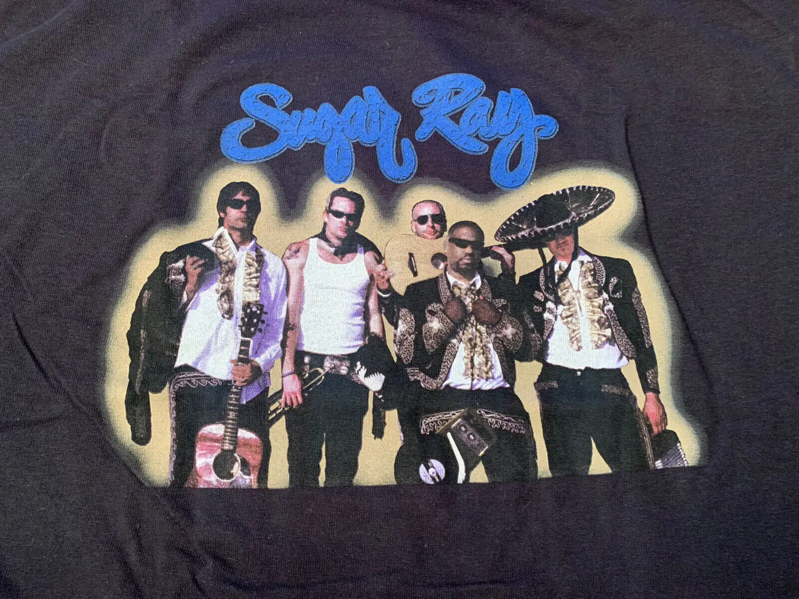 2003 Sugar Ray In Pursuit Of Leisure Tour Shirt Black Unisex S-2345XL RE363