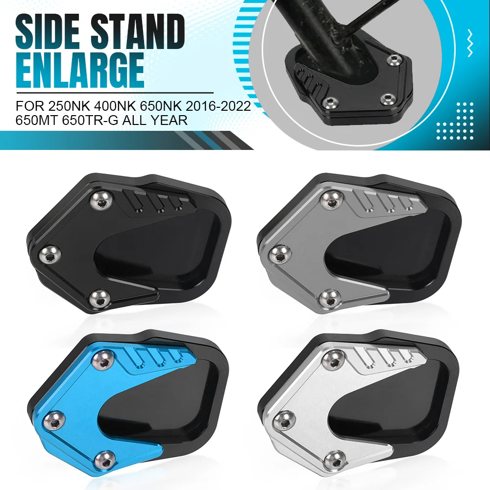 

For CFMOTO 250NK 400NK 650NK 2016-2022 650MT 650TR-G All Year Motorcycle Accessorie Kickstand Foot Side Stand Enlarge 250 400 NK