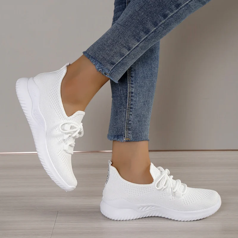 

Women's Shoes Autumn New Couple Mesh Socks Mouth Mesh Shoes Trendy Fashion Casual Sports Shoes Women's Running Shoes