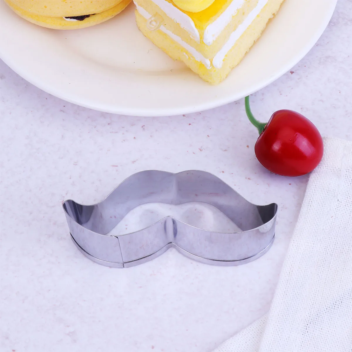 

10pcs Stainless Steel Biscuit Mold Cookie Cutters Fondant Cake Baking DIY Maker Fruit Crafts Heat Resistant Easy Cleaning