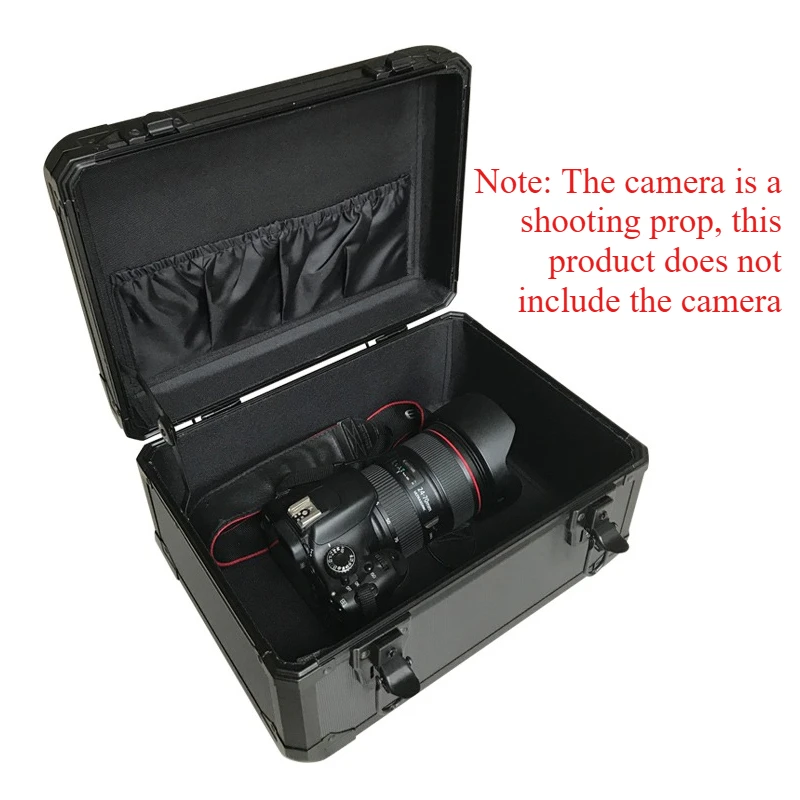 다기능 도구 가방 알루미늄 도구 상자 부품 도구 케이스 잠금 전기 액세서리 도구 주최자 상자 작업자