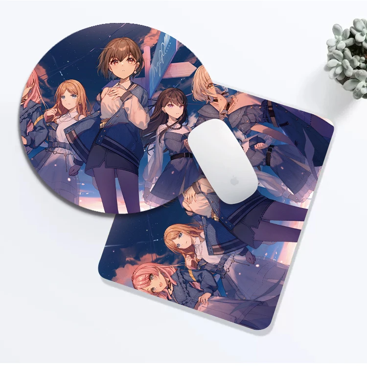 Imagem -05 - Bang Dream Dream Mygo-mouse Pad Anime para Jogos Tamanho Grande e Pequeno Tapete Gamer Teclado da Empresa Tapete para Computador