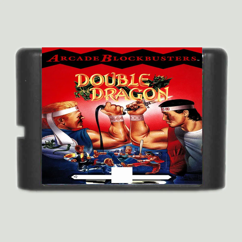 Double Dragon Region Free 16Bit MD Game Card For Sega Mega Drive For Genesis