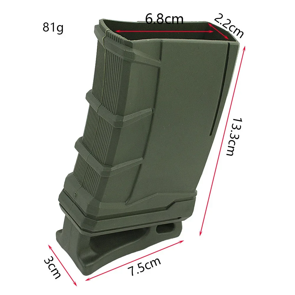 M4 M16 Fast Magazine Holster Tactical Rubber Case 5.56 Mag Anti-slip Protective Sleeve Cover Airsoft Gun Cartridge Hunting Gear