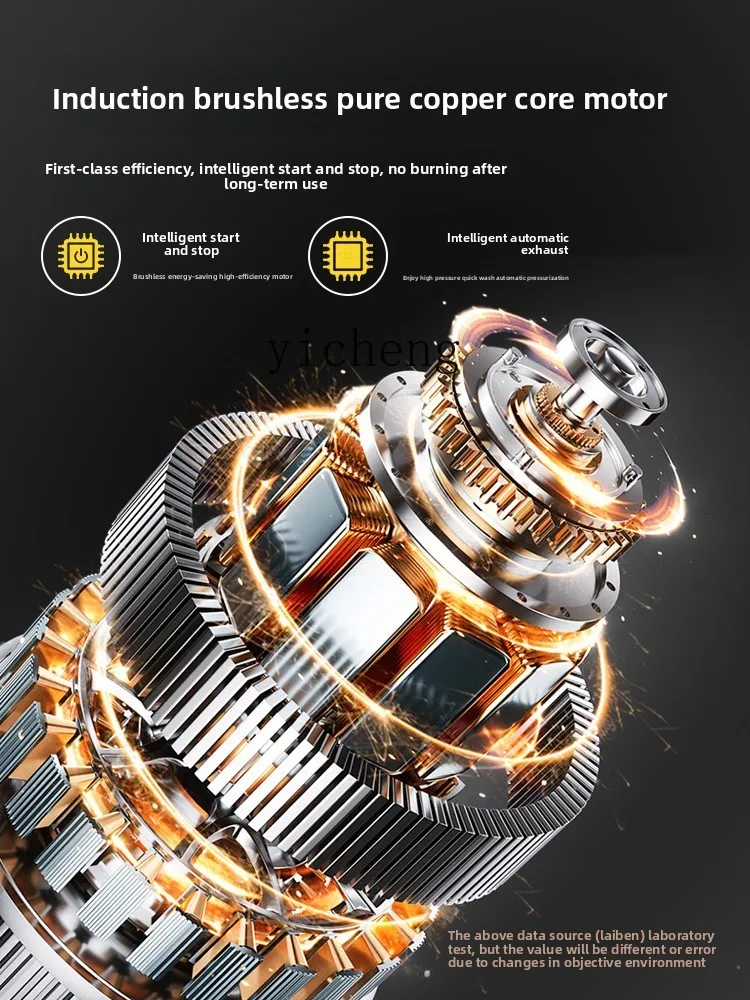 ZZ Lavatrice per auto Pistola ad acqua Per uso domestico 220V Strumento di lavaggio auto Potente pulizia del pavimento Pompa booster Pulizia del condizionatore d'aria ad alta potenza