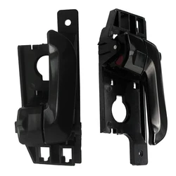 Car Interior Door Handle Front Rear Left Right Black For Kia Sportage 2005 2006 2007 2008 2009 2010 82610-1F010 82620-1F010