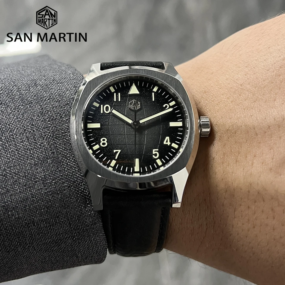 San Martin 38mm Automatic Diver Watch 10Bar