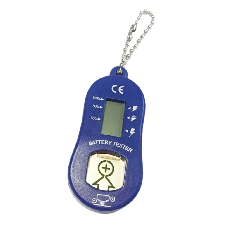 

Upgrades Hearing Help Battery Tester with Integrated Storage Box Hearing Help Battery Meter for Convenient Travel Use
