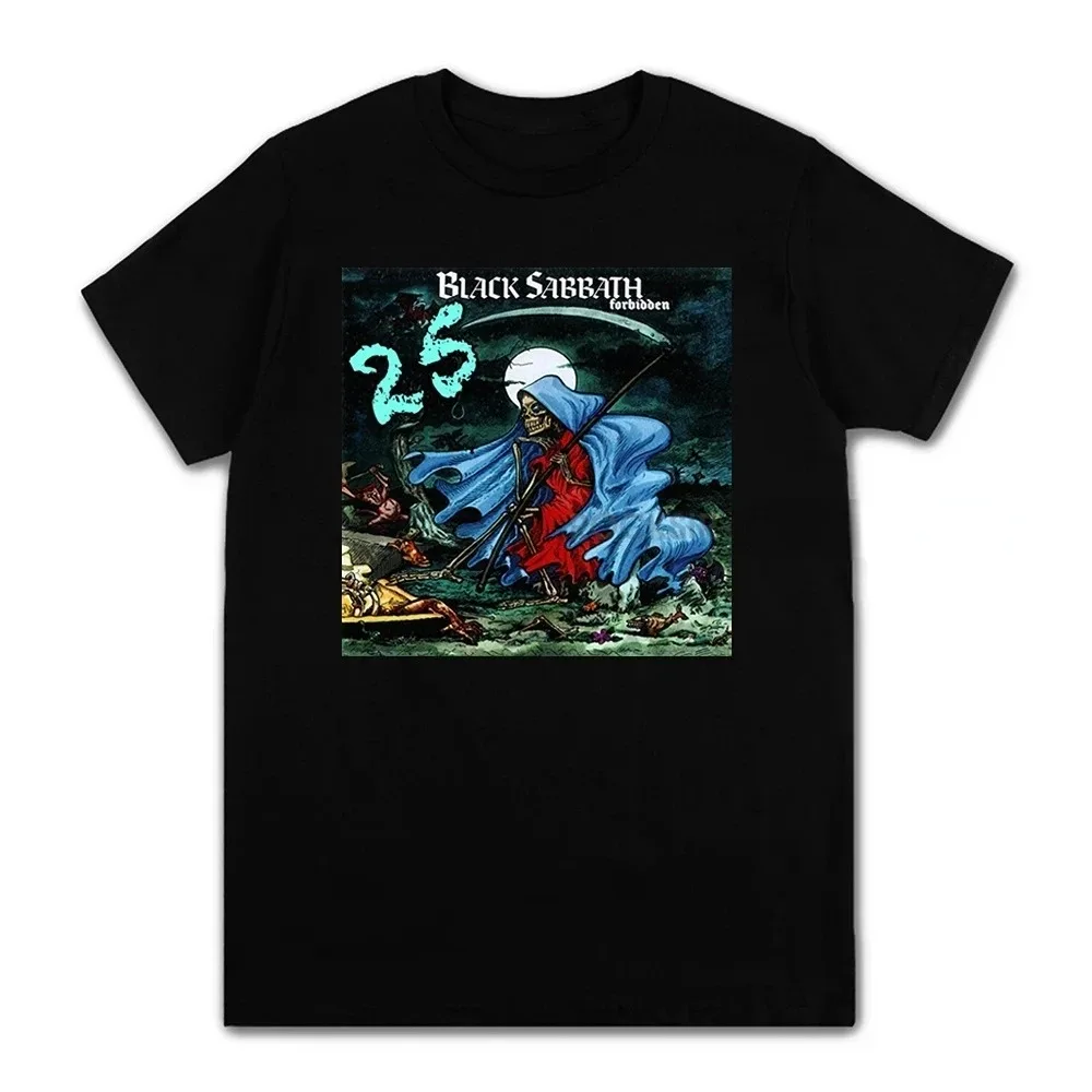 Black Sabbath Black Metal Rock Band T-Shirt, Vintage Street Fashion Casual Top, Pure Cotton Unisex Women And Men T-Shirt