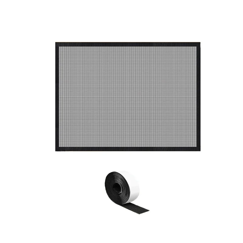 Copertura in rete per schermo per camino Copertura per camino in PVC a prova di animali domestici con ganci e anelli Copertura di sicurezza per camino per bambini 114 cm Durevole