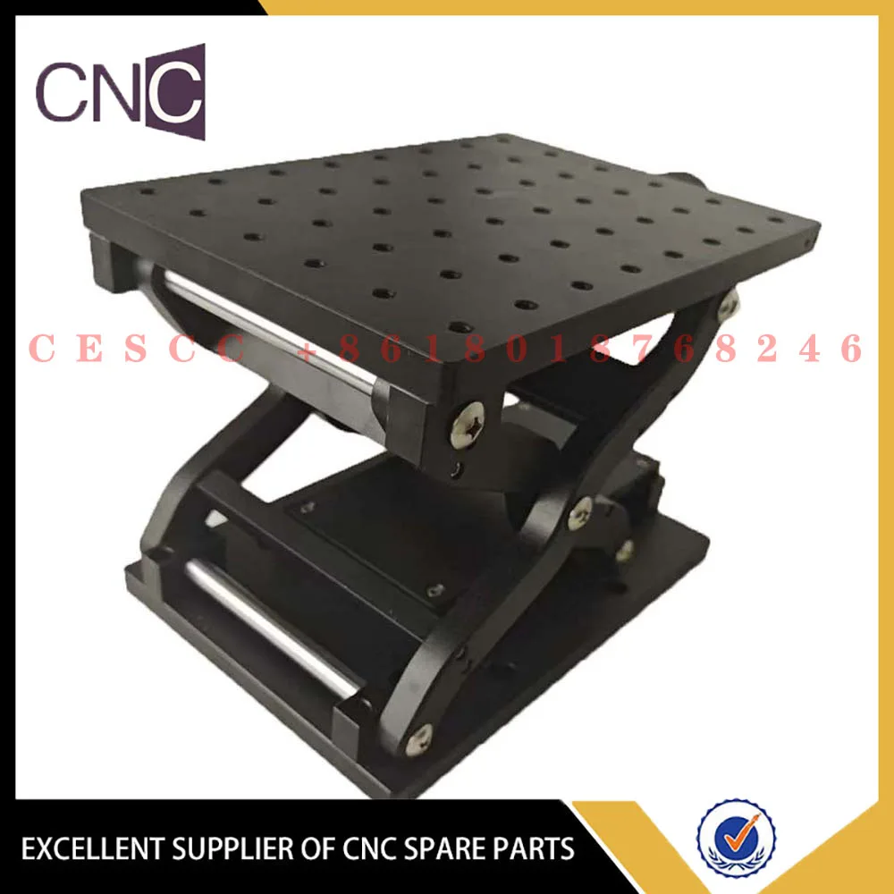 250*150 Z axis 120mm high precision lifting platform precision translation stage manual lifting optical experiment