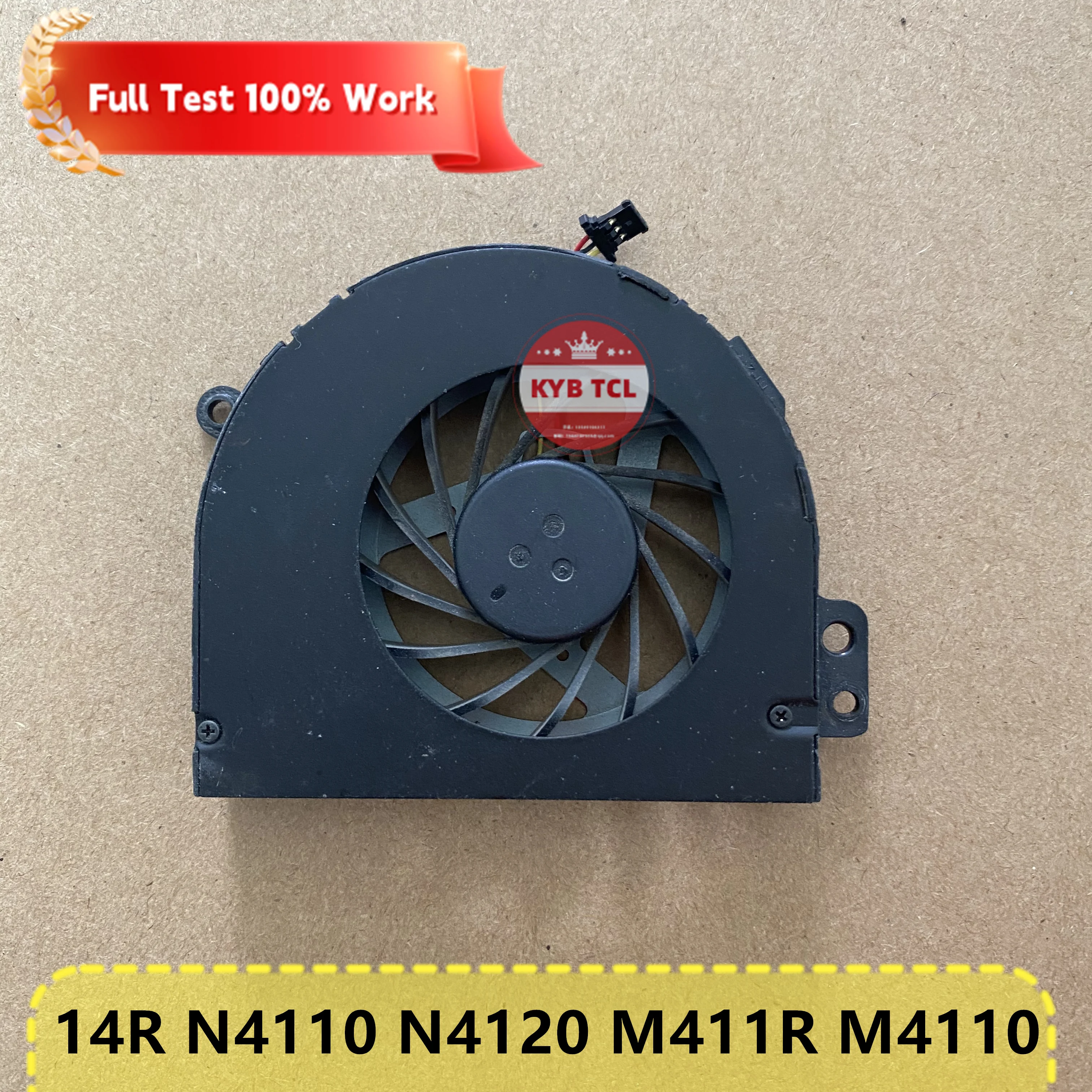 Genuine Laptop CPU Cooling Fan Notebook For Dell Inspiron 14R N4110 N4120 14RD M411R M4110 Original 0HFMH9 CN-0HFMH9 HFMH9