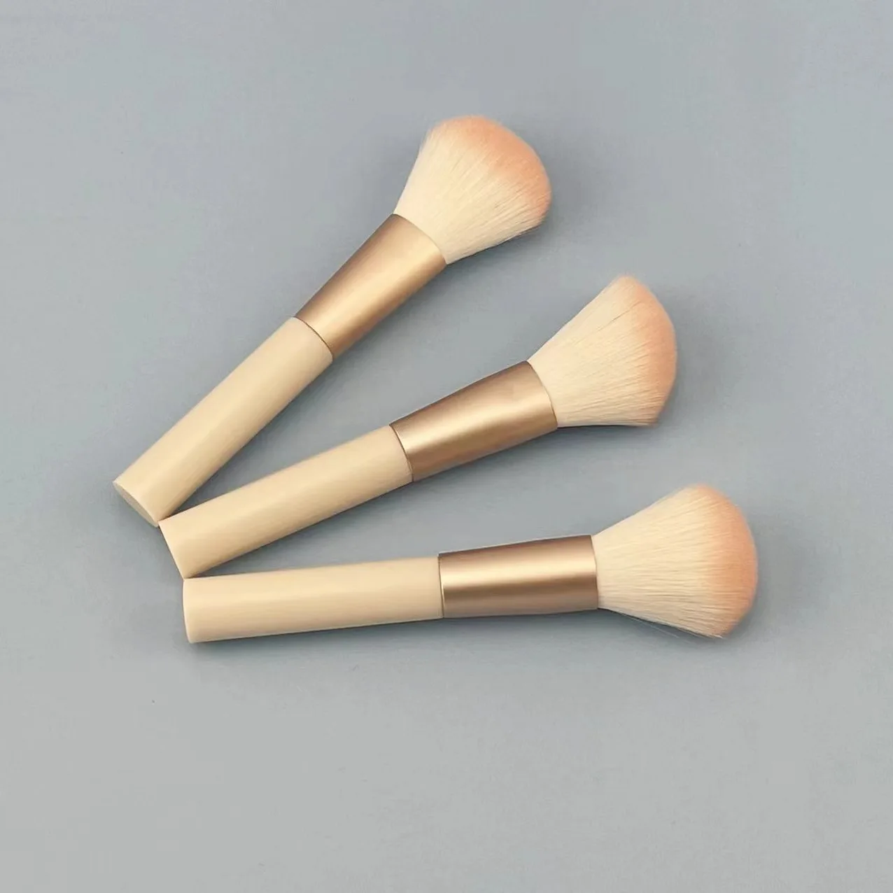 Powder Brush Professional Multifunctional Foundation Blush Sculpting Bronzer Repair Brushes Pink Portable Short Makeup Tool