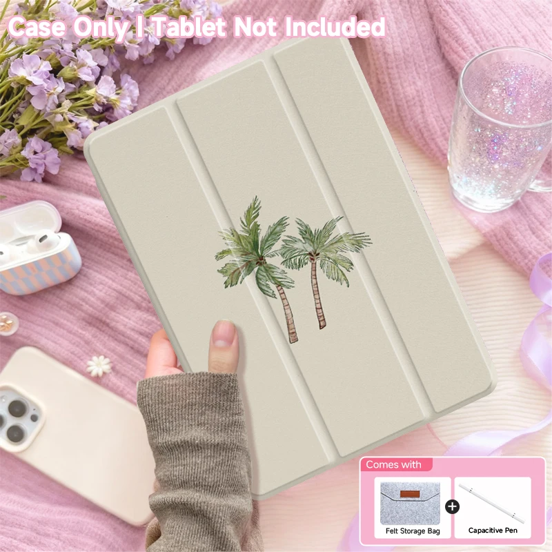 Compatible with iPad 2025 A16 11th,includes a stylus and a carrying pouch;also suitable for 2022 10th Air4, Air5, Air 11, Pro13