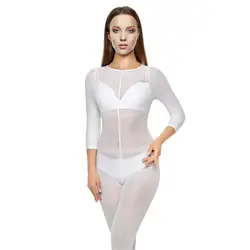 5pcs Massage Bodysuit For SPA And Endermologie Type Treatments For Slimming And Cellulite Reduction Treatment Free size Black