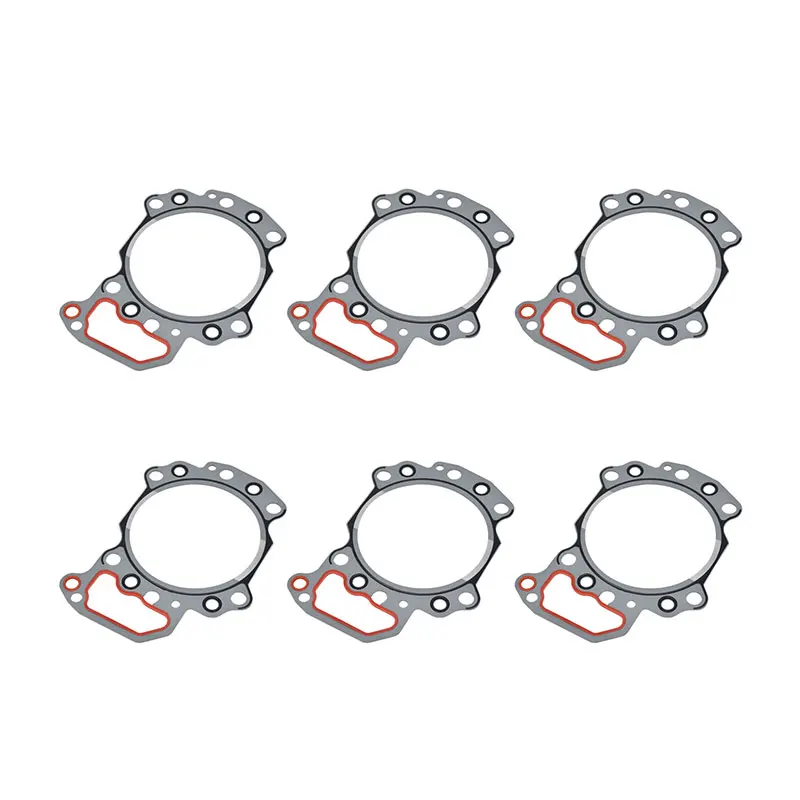 

(6) Cylinder Head Gasket 6150-17-1813 6150171813 Compatible with Komatsu 6D125 Engine Replace 6150-11-1811 6150-11-1812