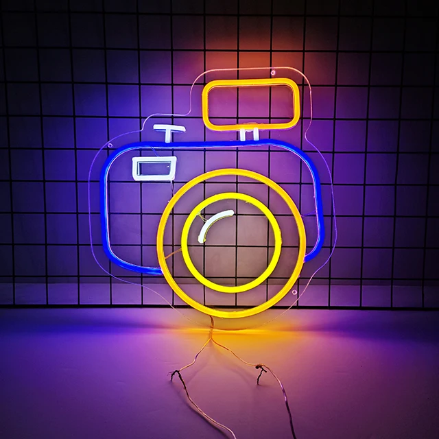 Customizable New Style LED Strip Light Neon Logo Direct Factory IP65 Hanging Bar Signs for Advertising