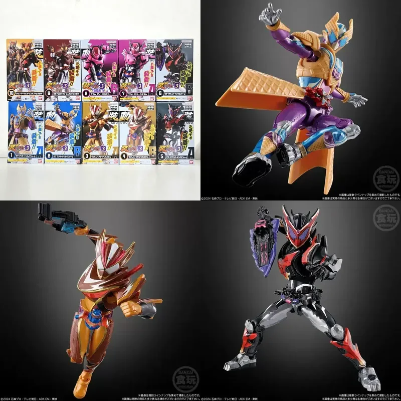

Special Offer In Stock Bandai Kamen Rider GAVV Gabe GV 03 Smoothie Ice Cream Bram Box Egg Figure for Bandai Kamen Rider GAVV