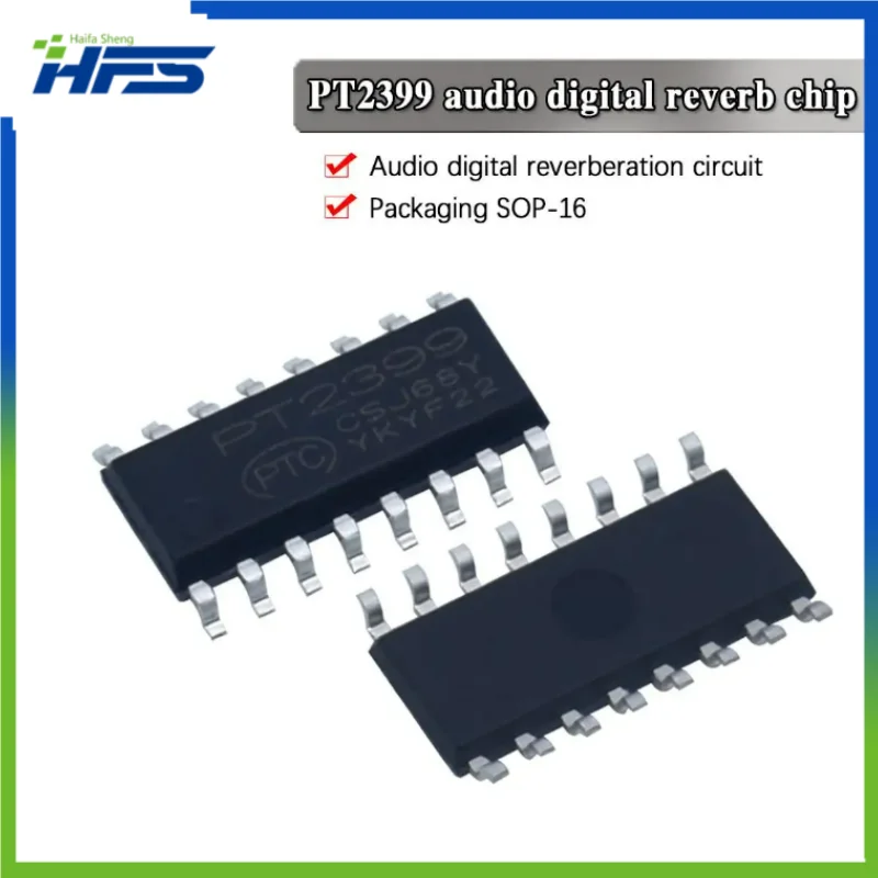 

10pcs/lot CD2399 PT2399 SMD PTC SOP IC audio digital reverb processing integrated circuit chip authentic and original