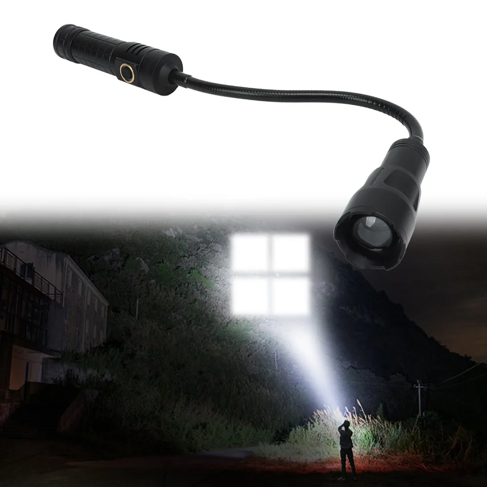 Durable 1000 Lumens LED Work Light Waterproof Rechargeable Magnetic Flashlight 360° Adjustable COB Side Light Work Repair