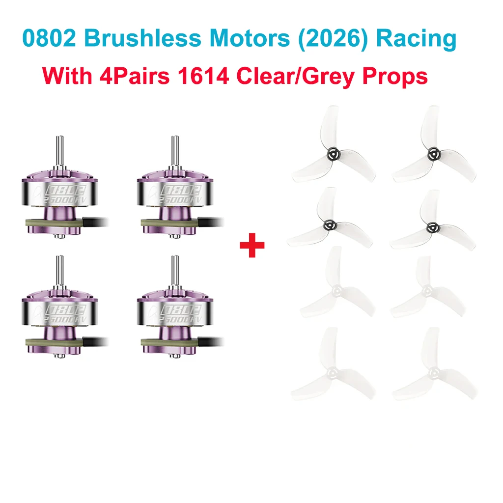 

BETAFPV 0702 II Brushless Motors 36000KV 25000KV 35mm Wire Length for Air65 II Frame Air65II Drone Matrix 1S 5IN1 II 1219s Props