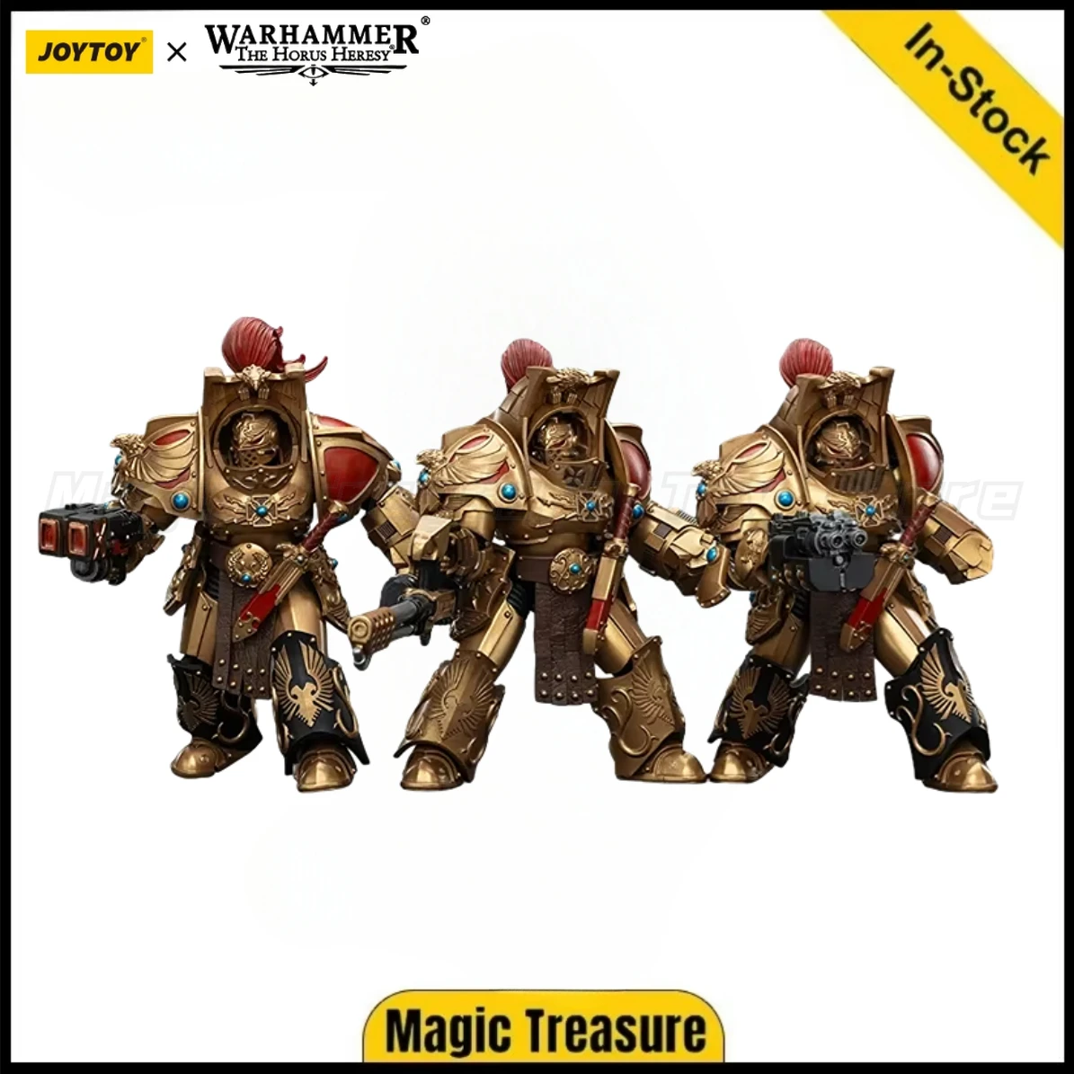 

【В наличии】JOYTOY Warhammer 40K Legio Custodes Aquilon Terminator Squad Модель игрушки Подарочная коллекция Украшения 1/18 Фигурка
