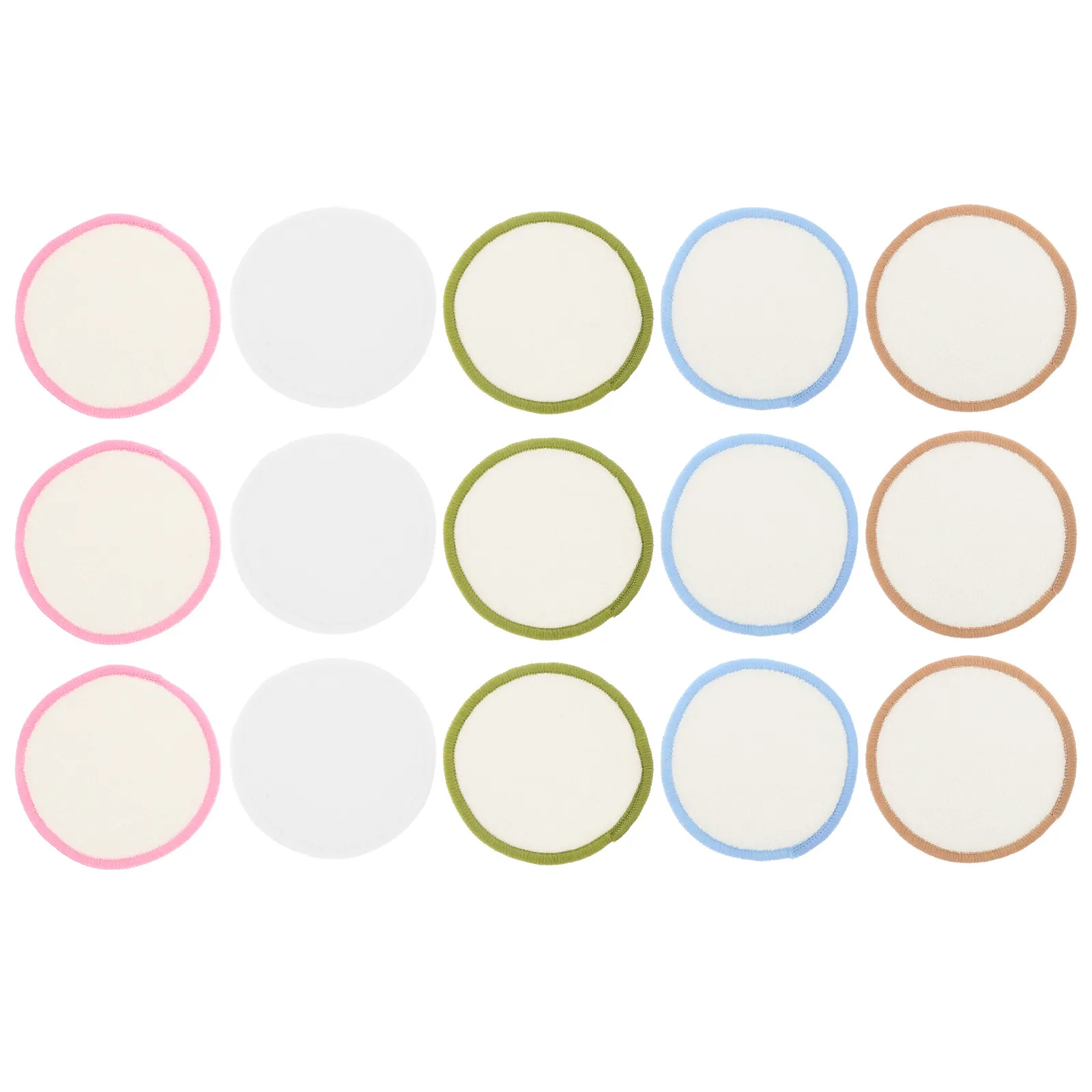 

15Pcs Makeup Remover Pads Reusable Facial Cleaning for Travel Gentle Exfoliating Face Pads Suitable for Oily and Mixed